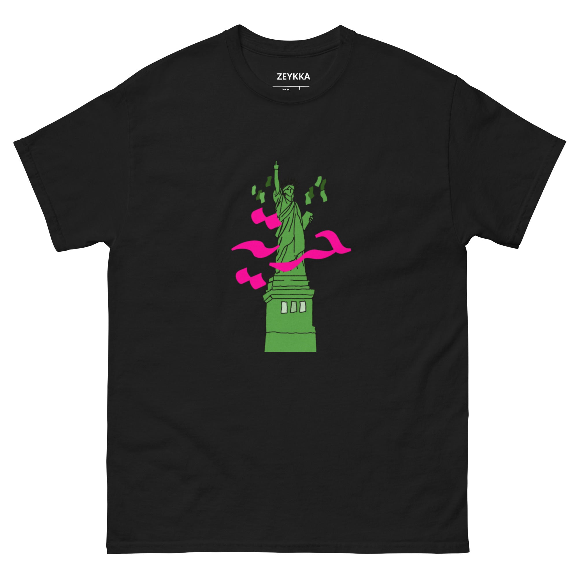 T-shirt La Liberté unisexe Zeykka - streetwear engagé